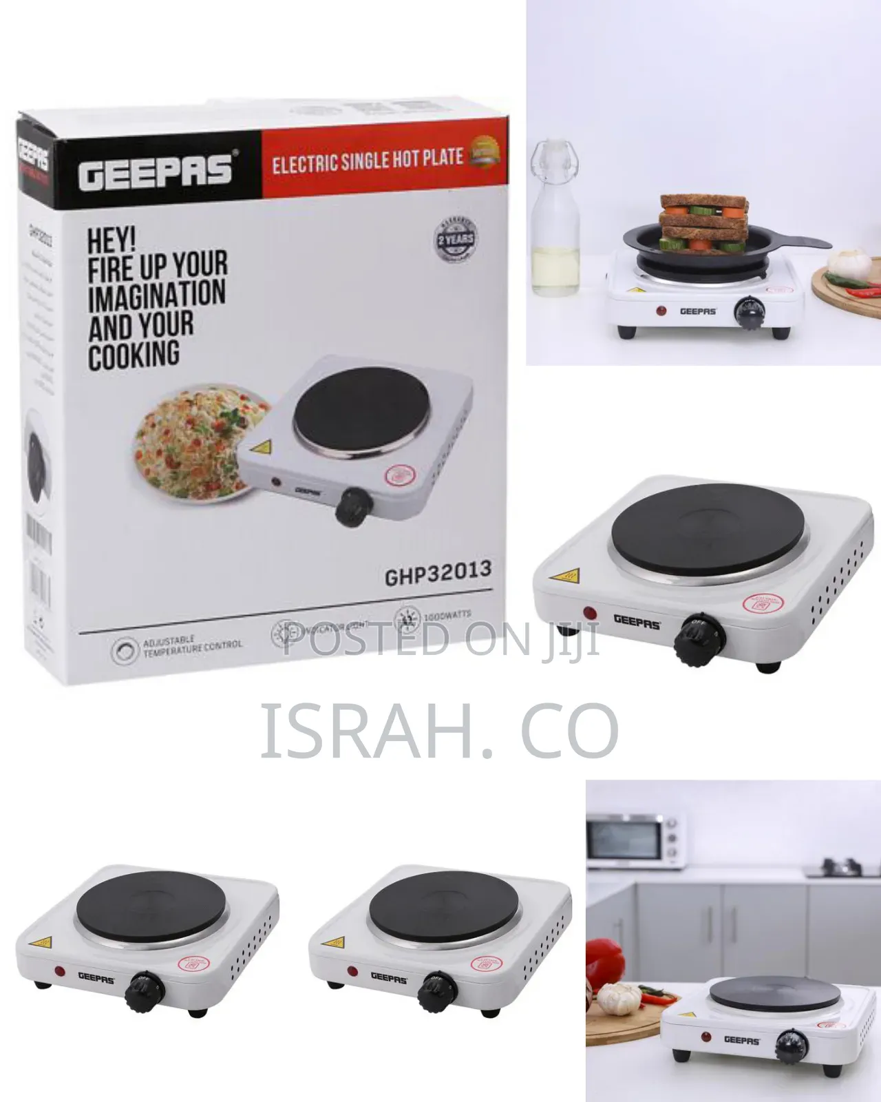 1000w Single Hot Plate for Flexible Precise Table Top Cooking
