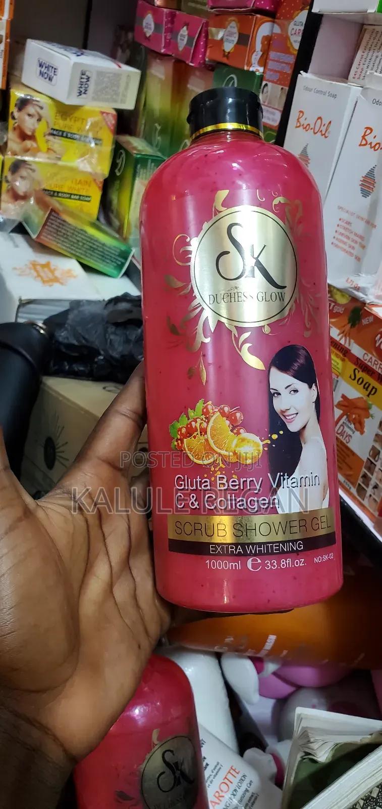 Sk Shower Gel With Vitamin C, Turmeric and Collagen 1000ml