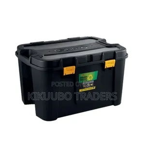 180l Roughtote Storage Box With Lid