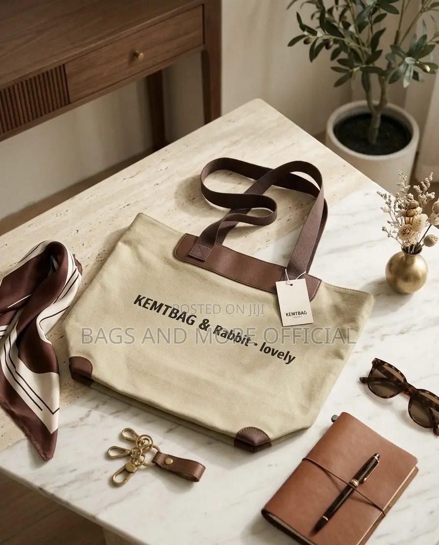 High-Quality Canvas Nylon Tote Bags - Multiple Designs