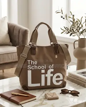 High-Quality Canvas Nylon Tote Bags - Multiple Designs