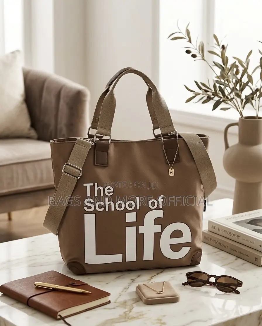 High-Quality Canvas Nylon Tote Bags - Multiple Designs