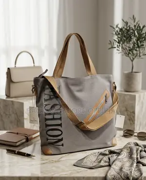 High-Quality Canvas Nylon Tote Bags - Multiple Designs