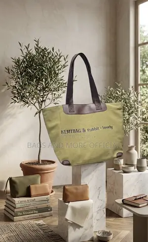 High-Quality Canvas Nylon Tote Bags - Multiple Designs
