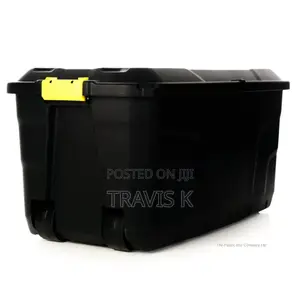 Plastic Storage Box 2 Wheels 180 Litres Extra Large