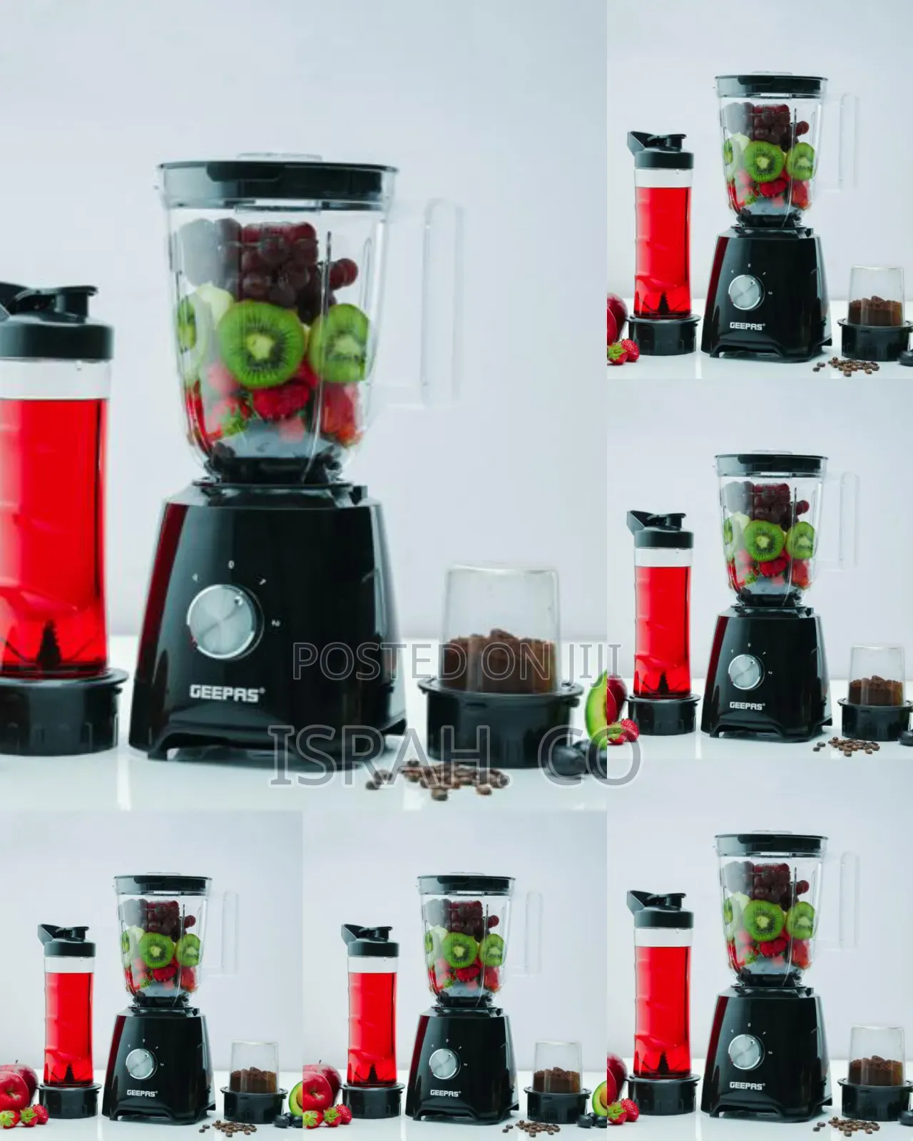 3-in-1 Blender With 2 Speed With Pulse Function, Gsb44033.