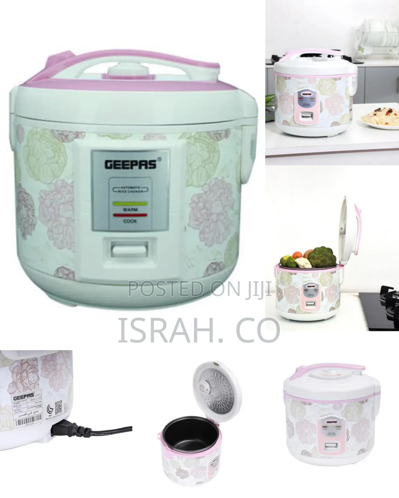 Geepas 1.5 L Electric Rice Cooker 500w