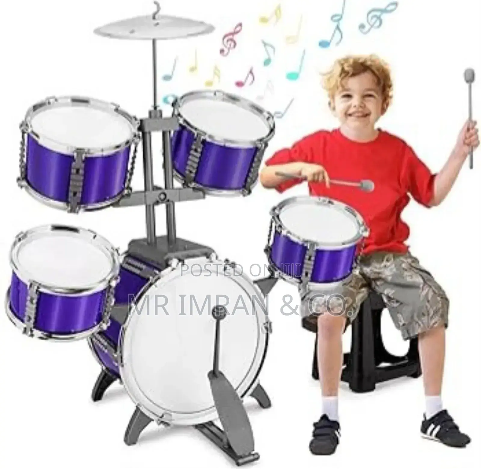 Children's Toy Drum Set