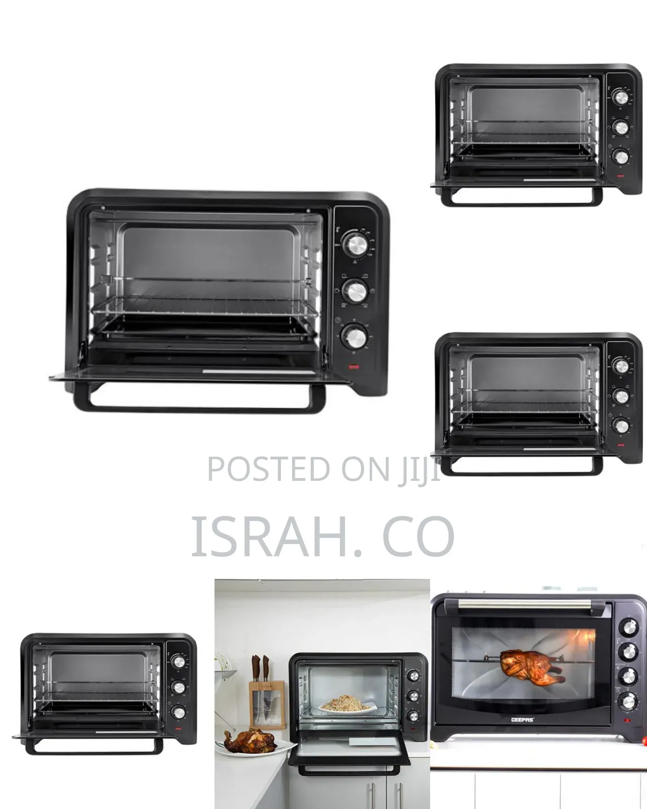 2000w Electric Oven With Rotisserie 42l| Geepas Go4450
