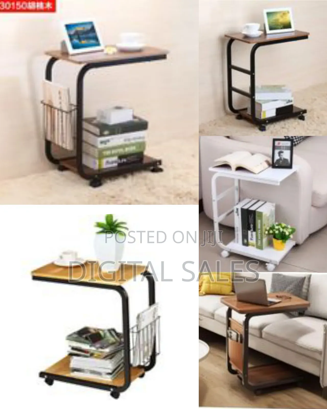 Mobile Snack Coffee Table Couch Bedside Table