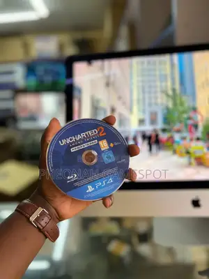Uncharted 2 Among Thieves Remastered Game Cd for Ps4