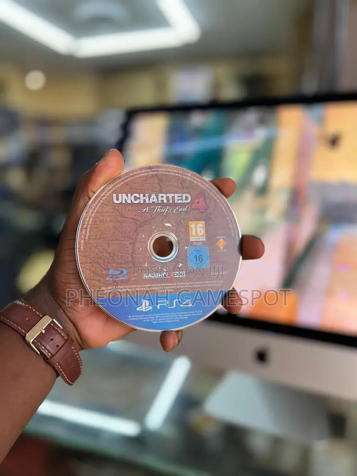 Uncharted 4 a Thief's End Game Cd for Ps4.Heist Planning and Execution