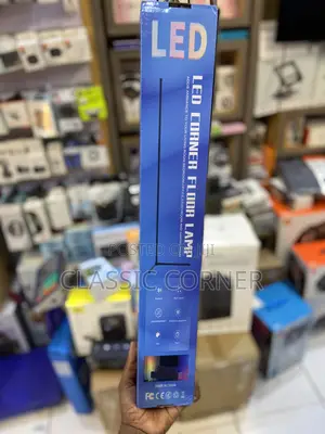 Smart Led Corner Floor Lamp With RGB and Remote