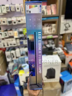 Smart Led Corner Floor Lamp With RGB and Remote