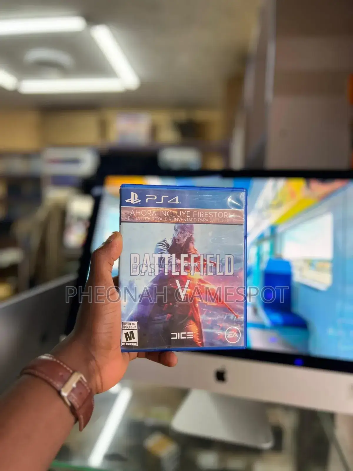 Battlefield 5 Game Cd for Ps4: All Out Warfare With Tanks and Planes