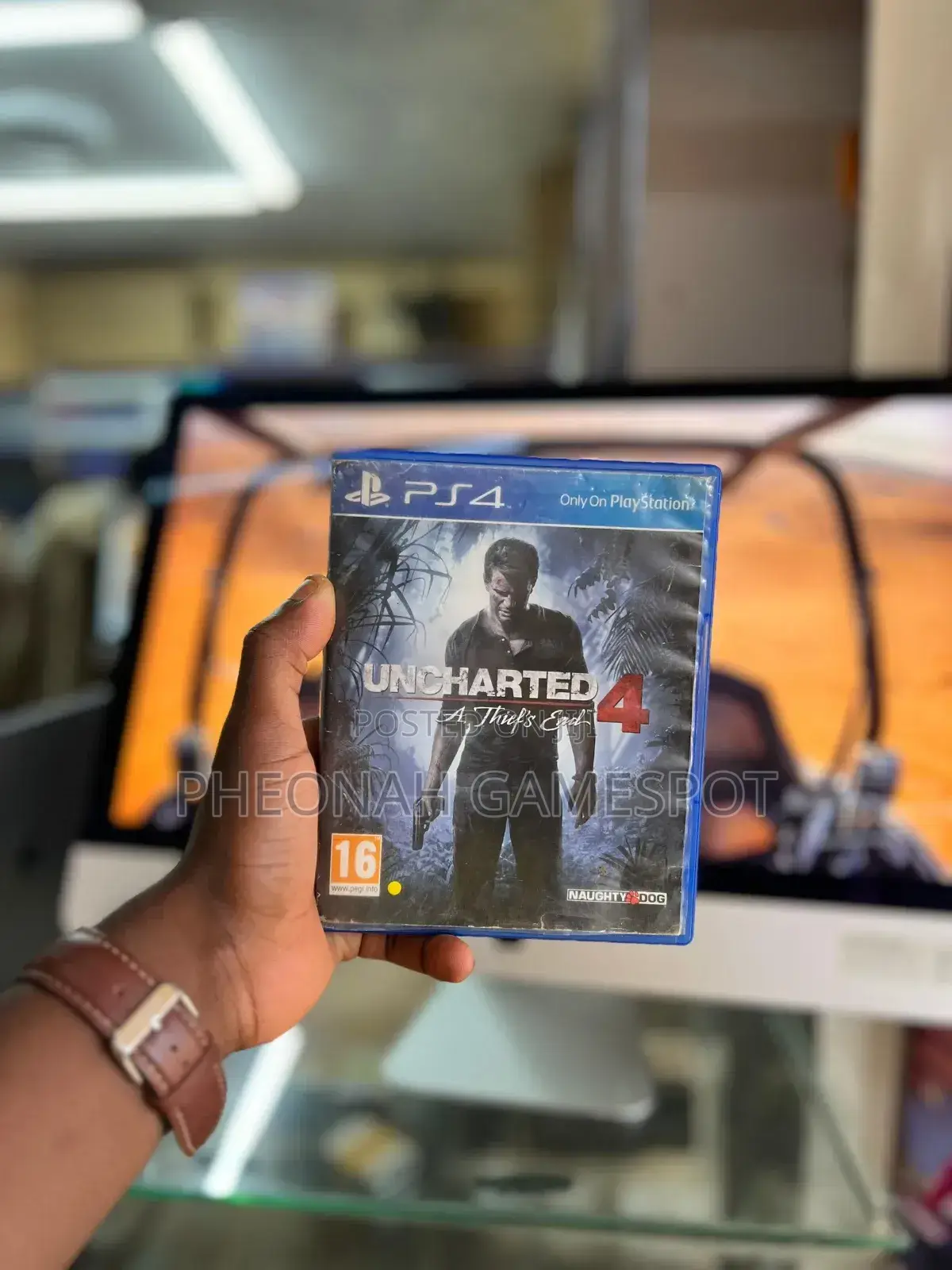 Uncharted 4 a Thief's End. Experience the Best Action on Console.