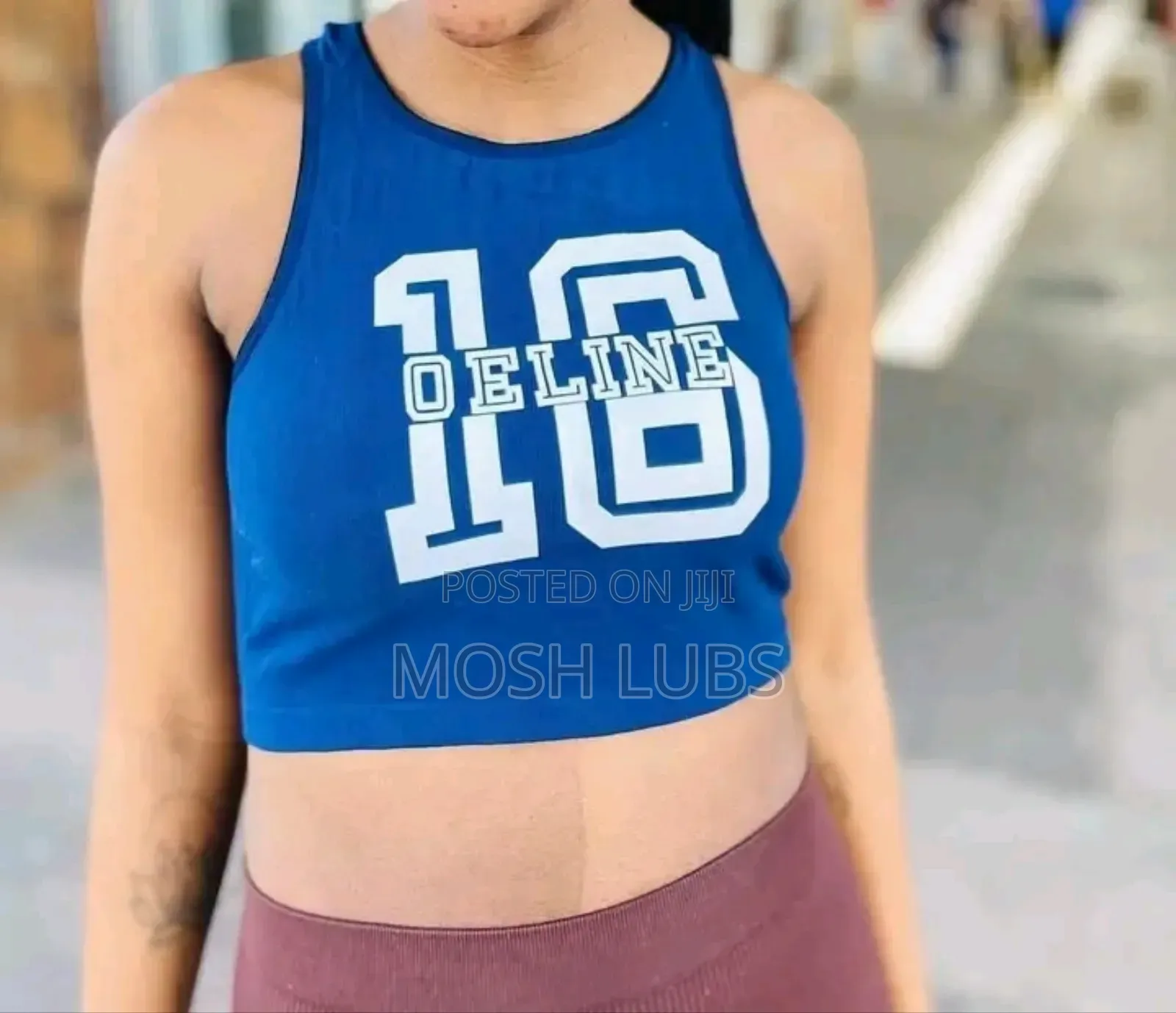 Stretchy Crop Tops