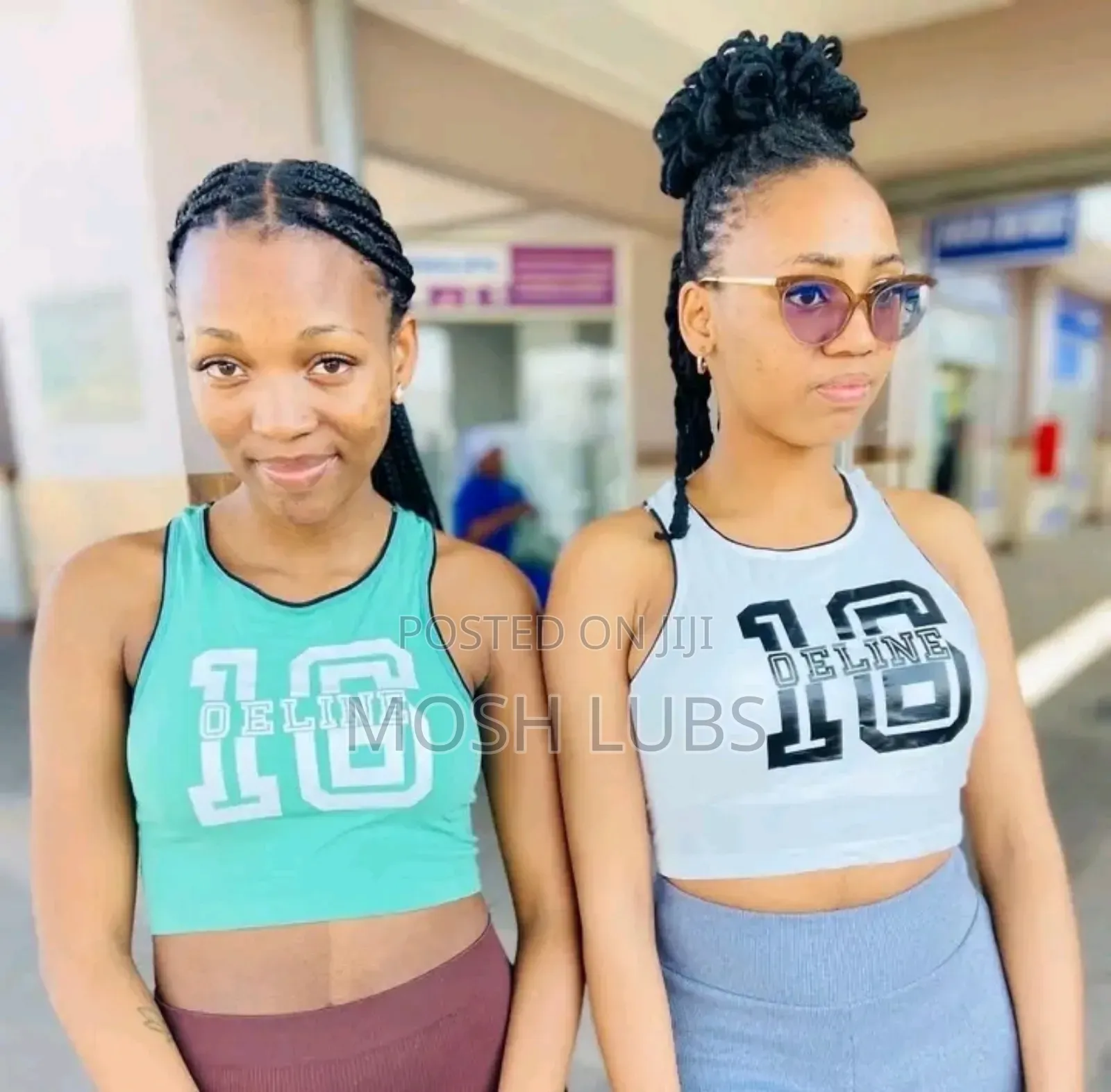 Stretchy Crop Tops