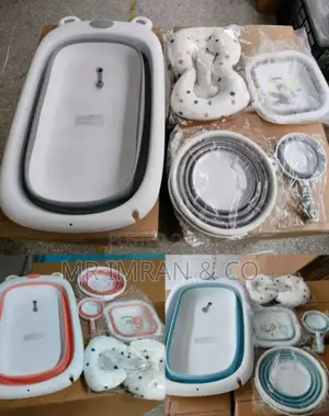 Foldable Baby Bathtub Set