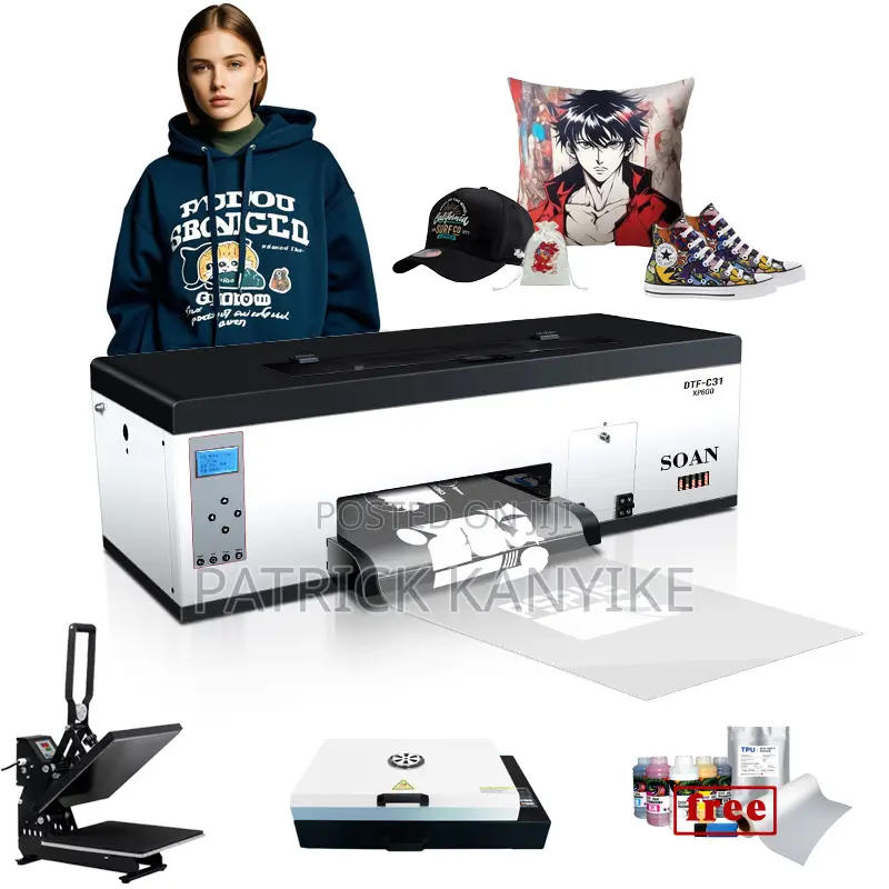 New A3 DTF L1800 Printer Direct to Film Transfer