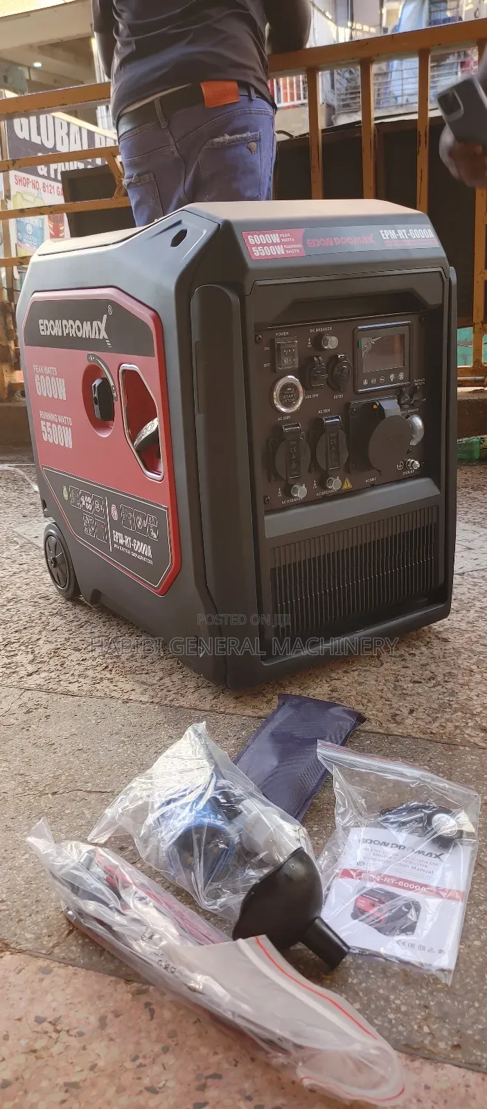 Edon Promax Gasoline 6kva Silent Generators