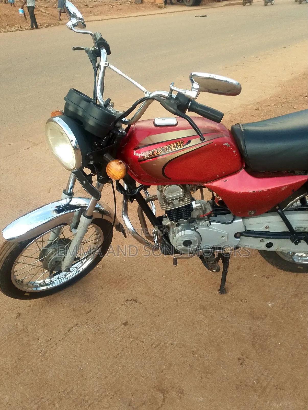 Bajaj Boxer 100 2019 Red