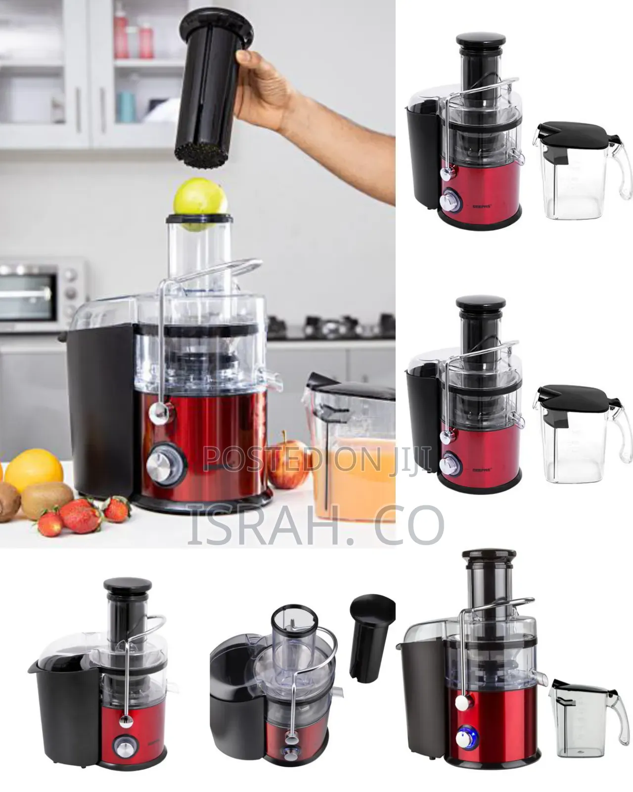 Geepas Gje5437 800w Centrifugal Juicer - 2.2 L.