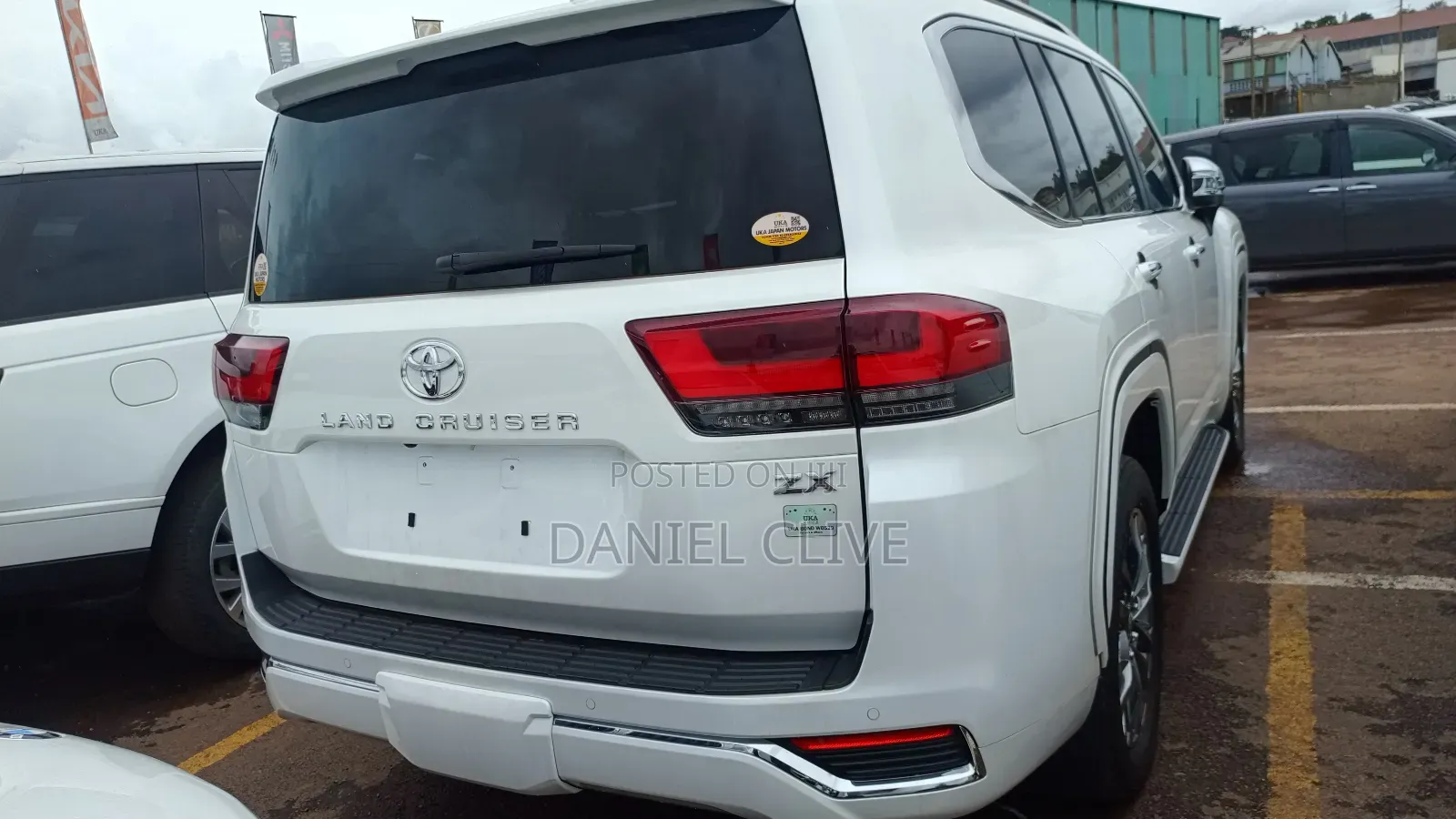 New Toyota Land Cruiser LC300 2023 White