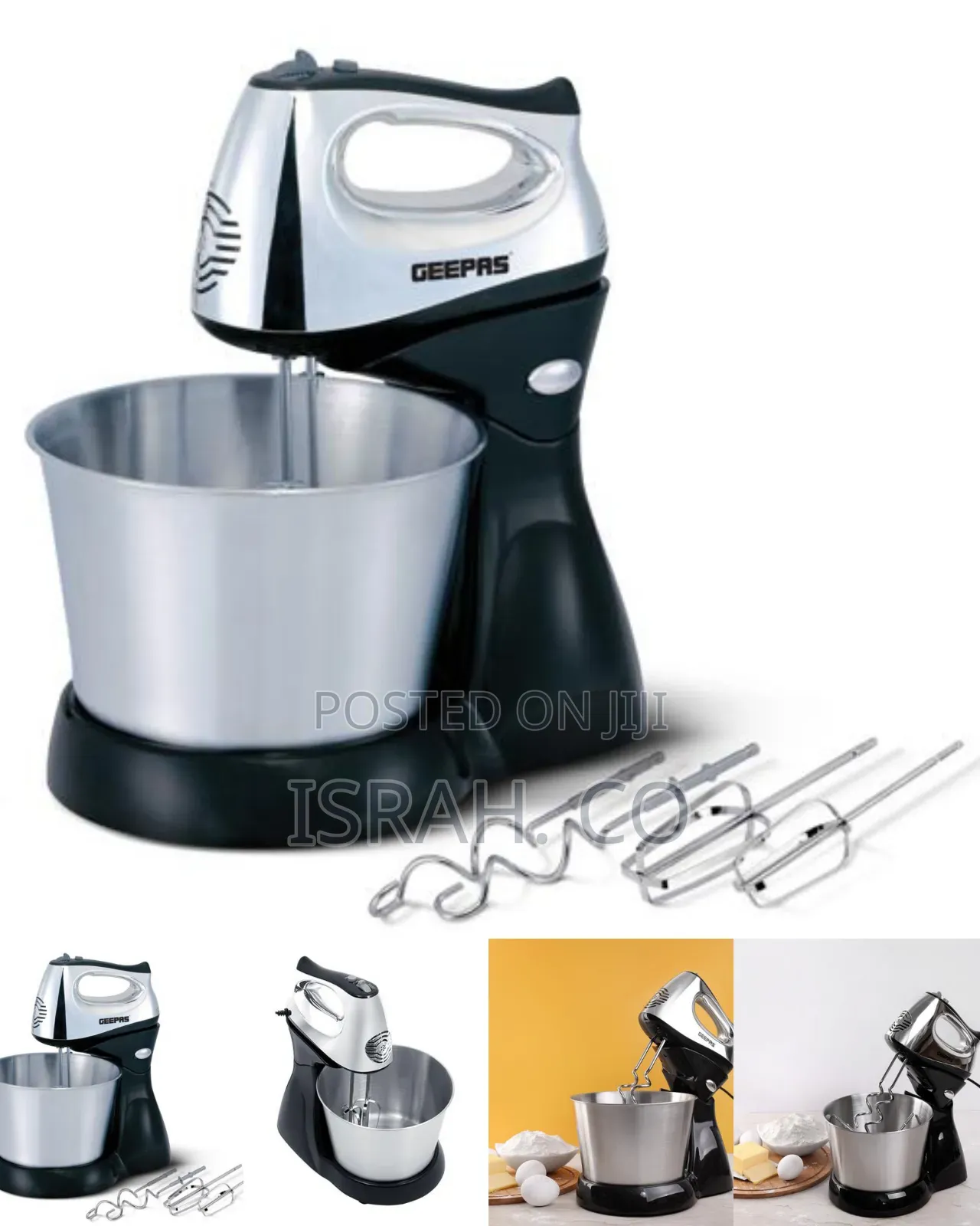 Geepas Ghm5461 200w 2.5l Stand Mixer