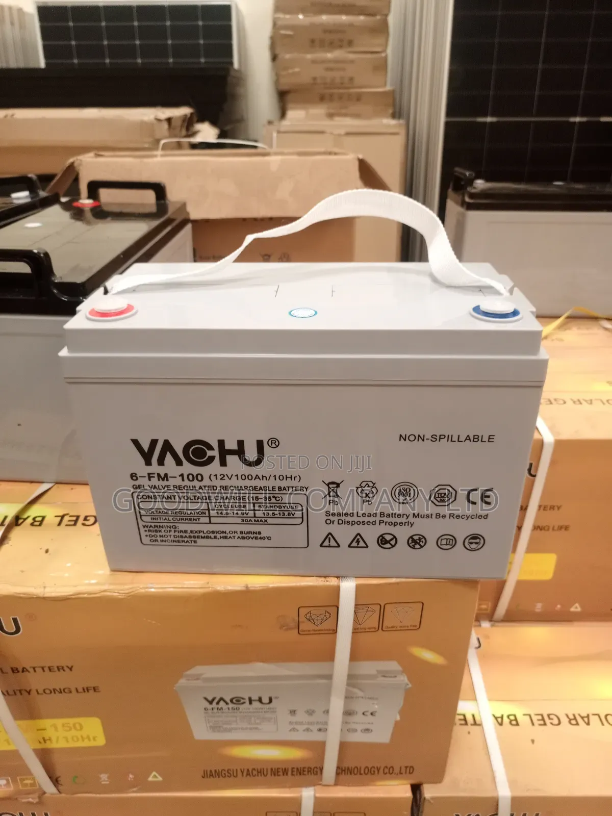 100ah 12v Non Spillable Solar Battery