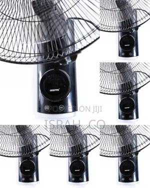 Geepas 16-Inch Wall Fan 60w - 3 Speed Settings.