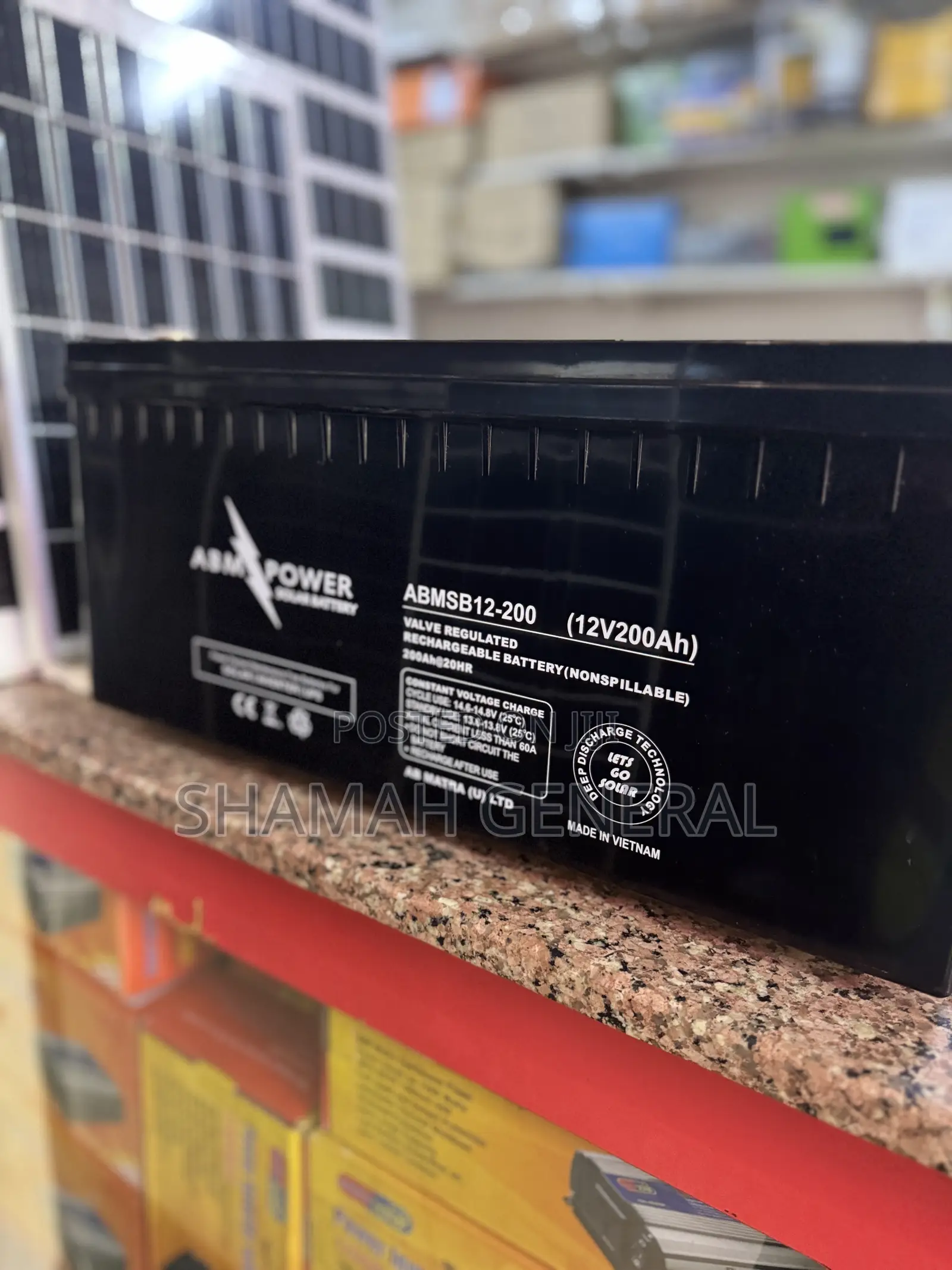 200ah Gel Solar Batteries