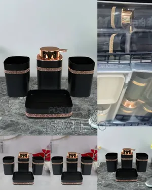 4 PCS Bathroom Accessory Set Luxury Bath Accessories