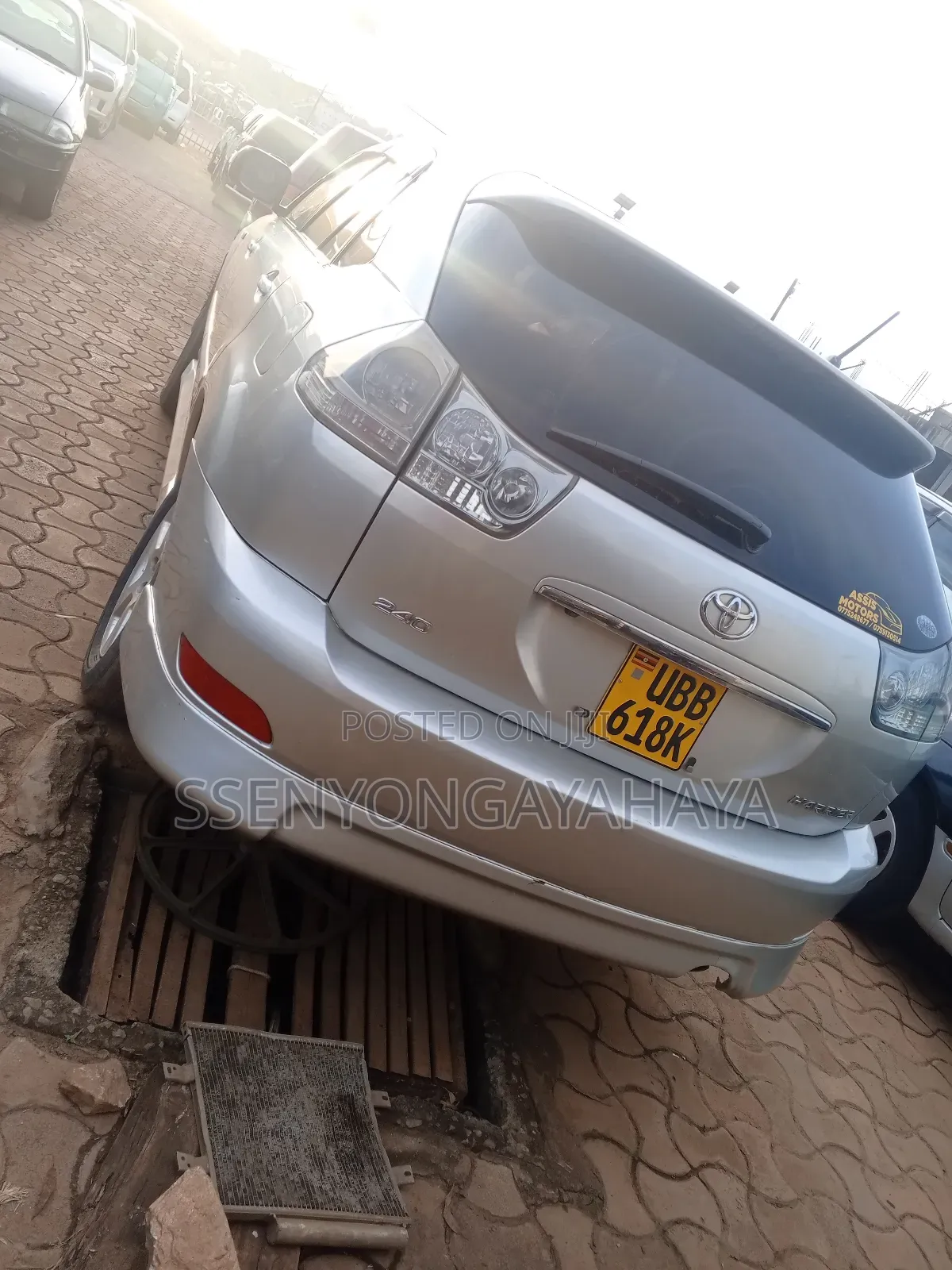 Toyota Harrier 2008 Silver