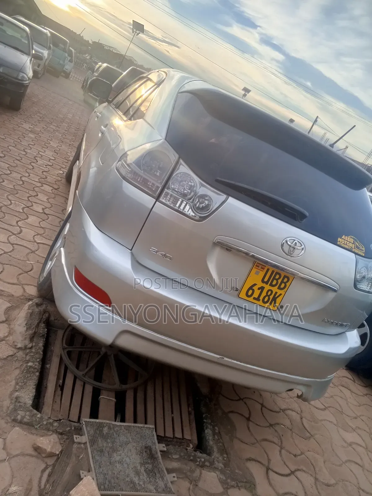 Toyota Harrier 2008 Silver