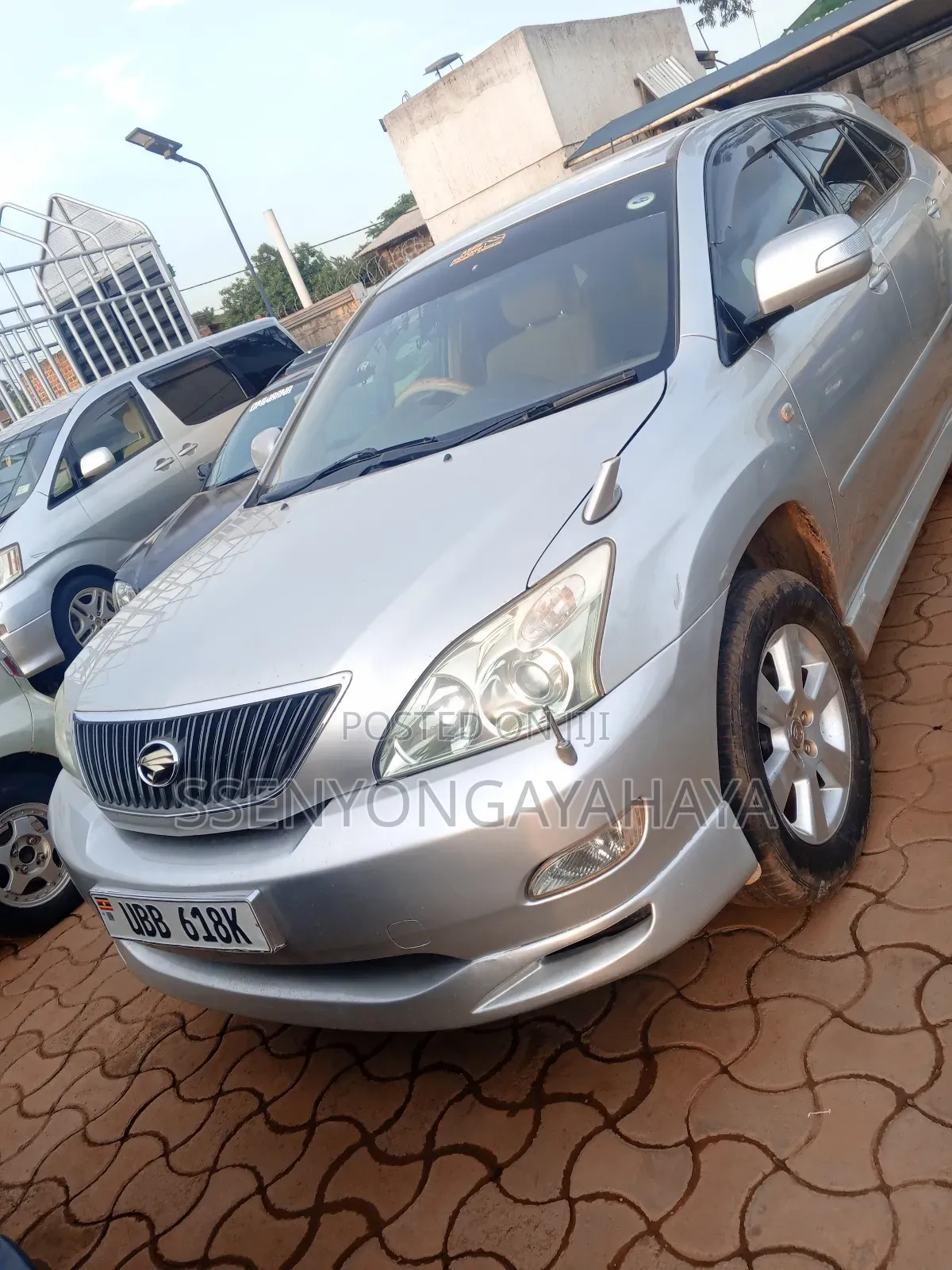 Toyota Harrier 2008 Silver