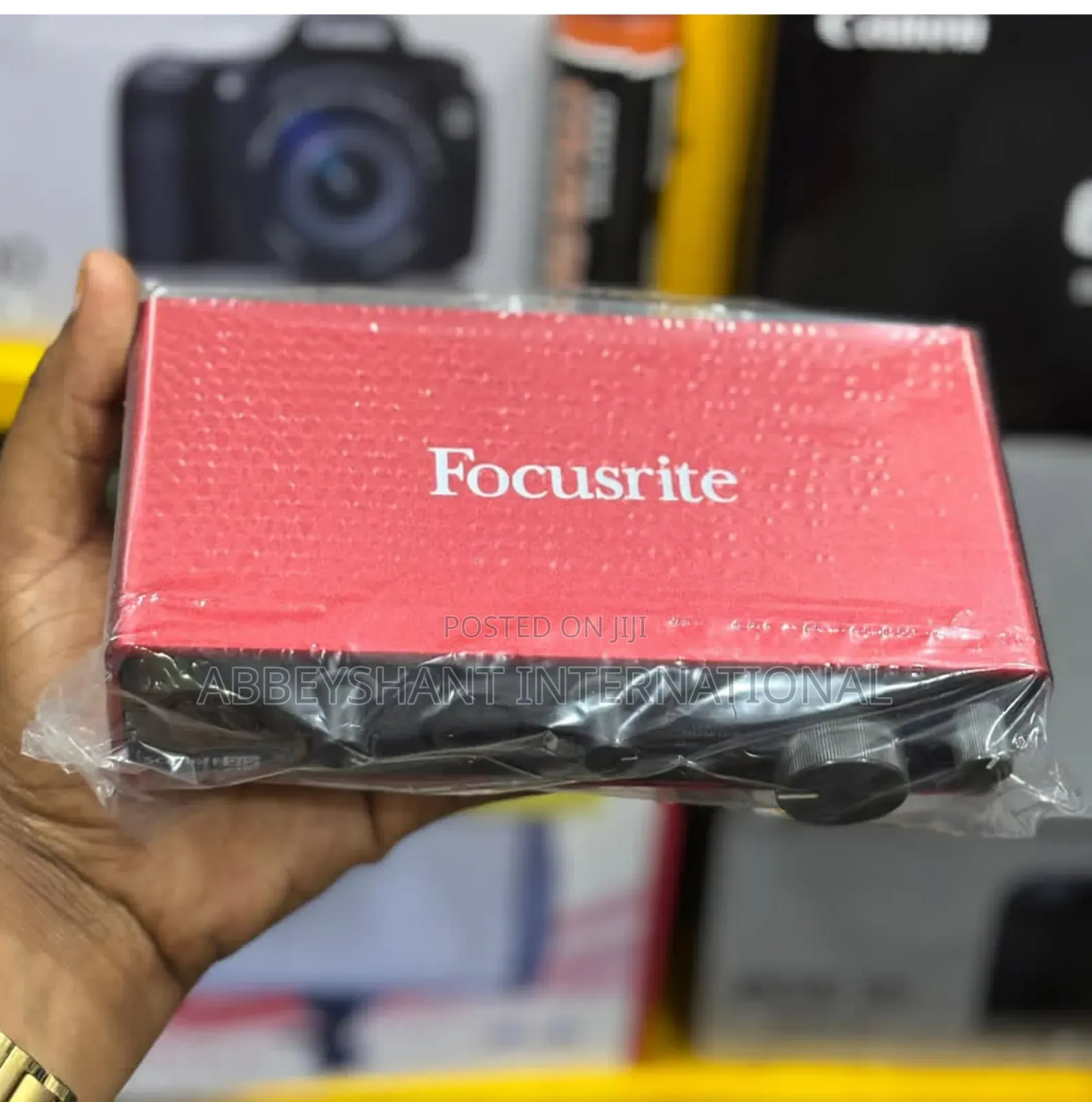 Focusrite Scarlett 2i2 3rd Gen Usb Audio Interface.