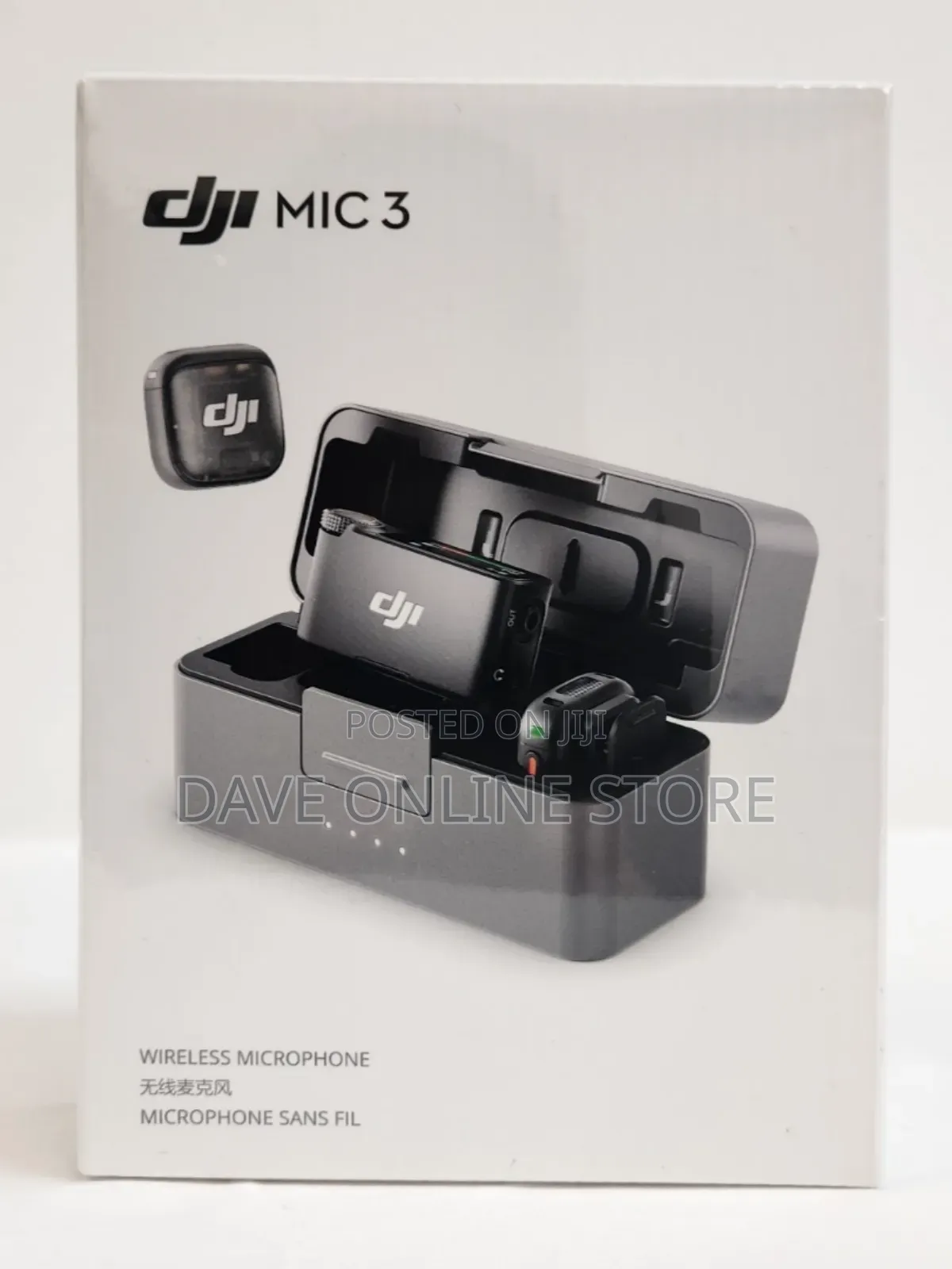 Dji Mic 3 Wireless Lavalier Mic 1tx 1rx 2tx 1rx Kit With Charging Case