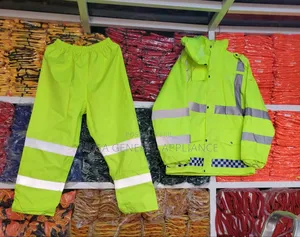2-piece High-visibility Safety Rain Suit