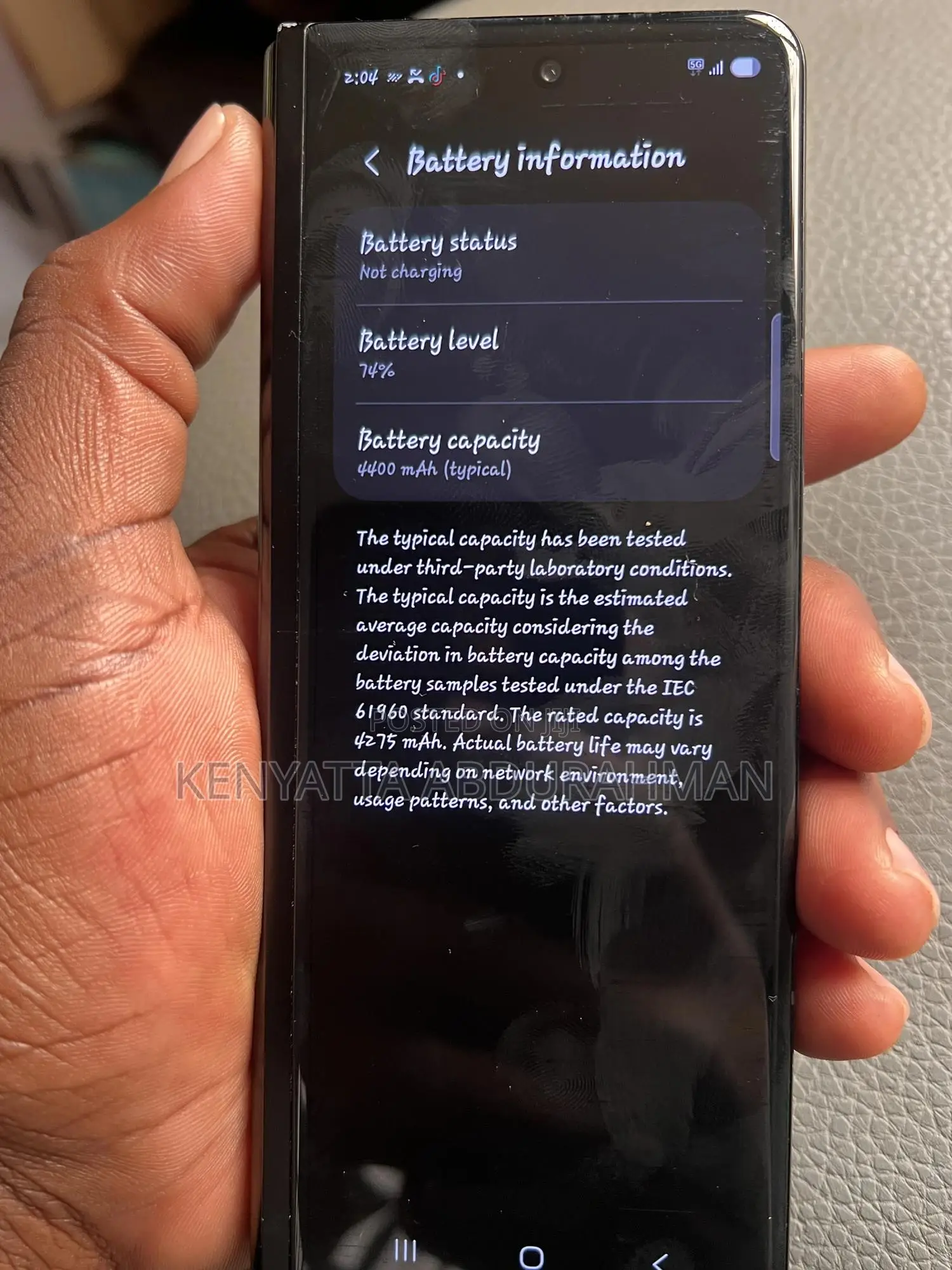 Samsung Galaxy Z Fold 3 256 GB Black