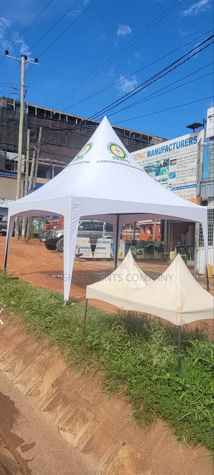 3.5x3.5m Tent Well Branded