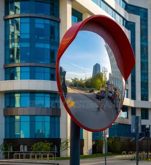 Safety Convex Mirror For Driveway | Wide Angle View Blind Spot 60cm