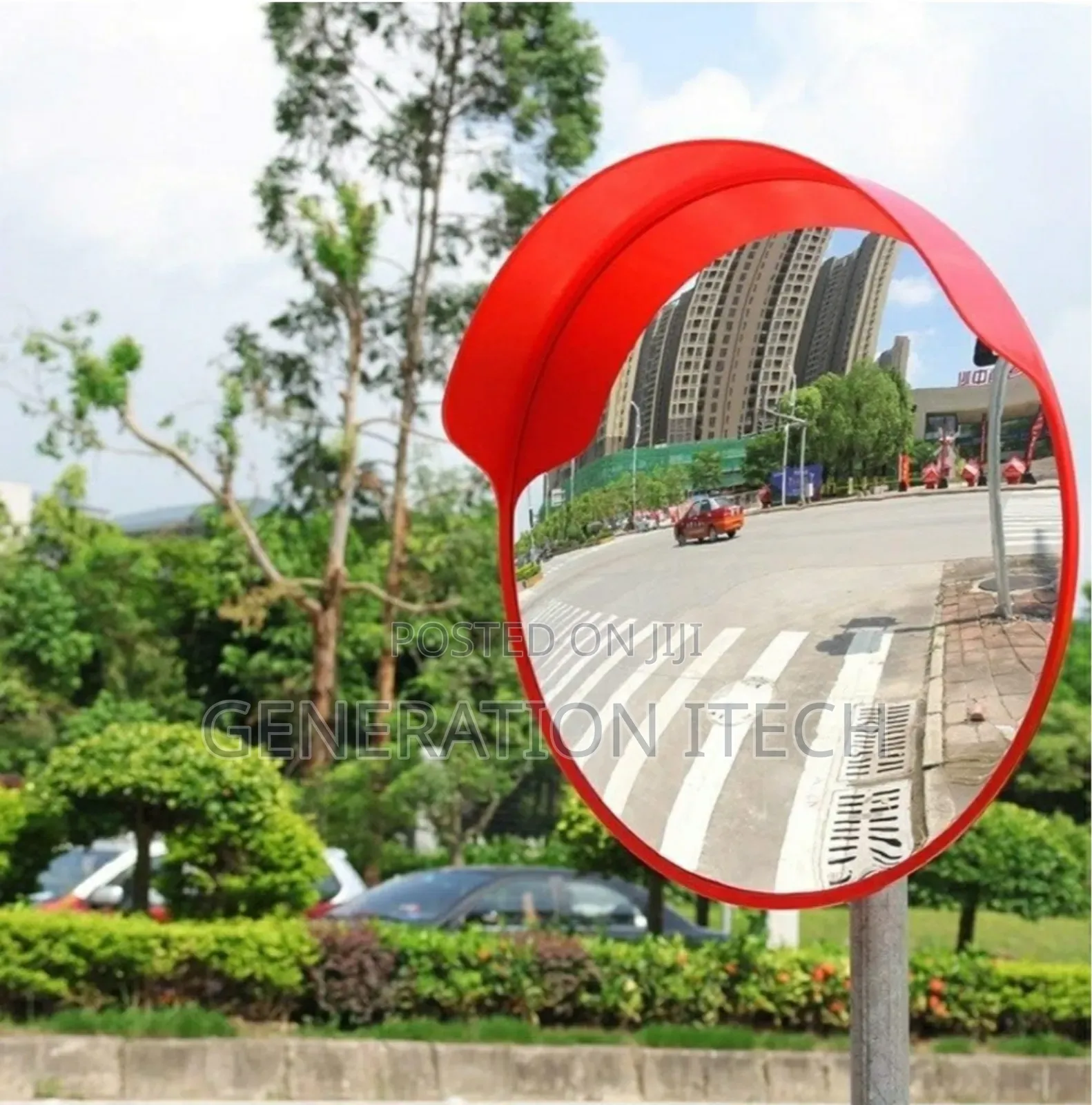 Traffic Safety Convex Mirror (80cm) Wide Blind Spot View