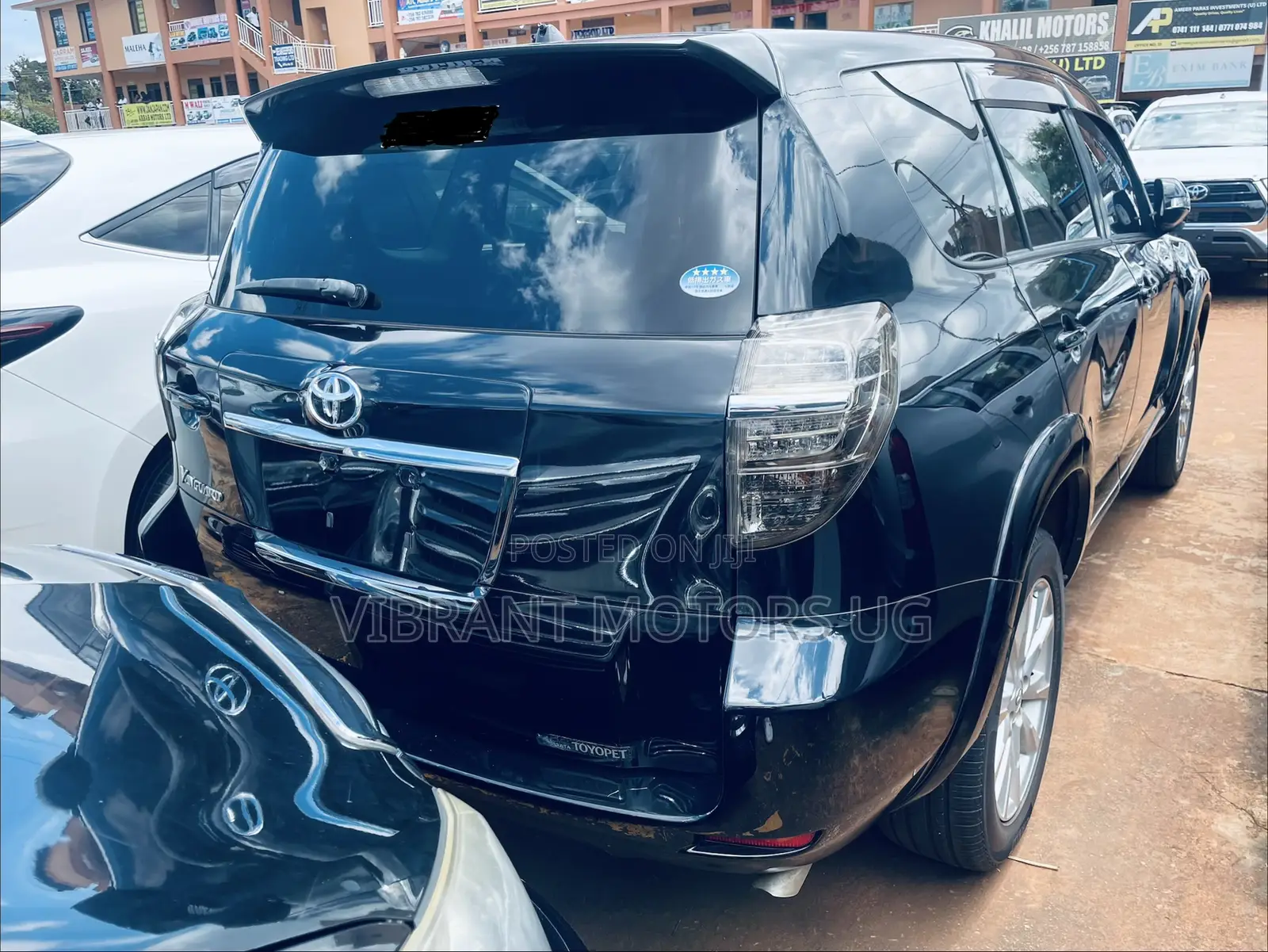 Toyota Vanguard 2012 Black