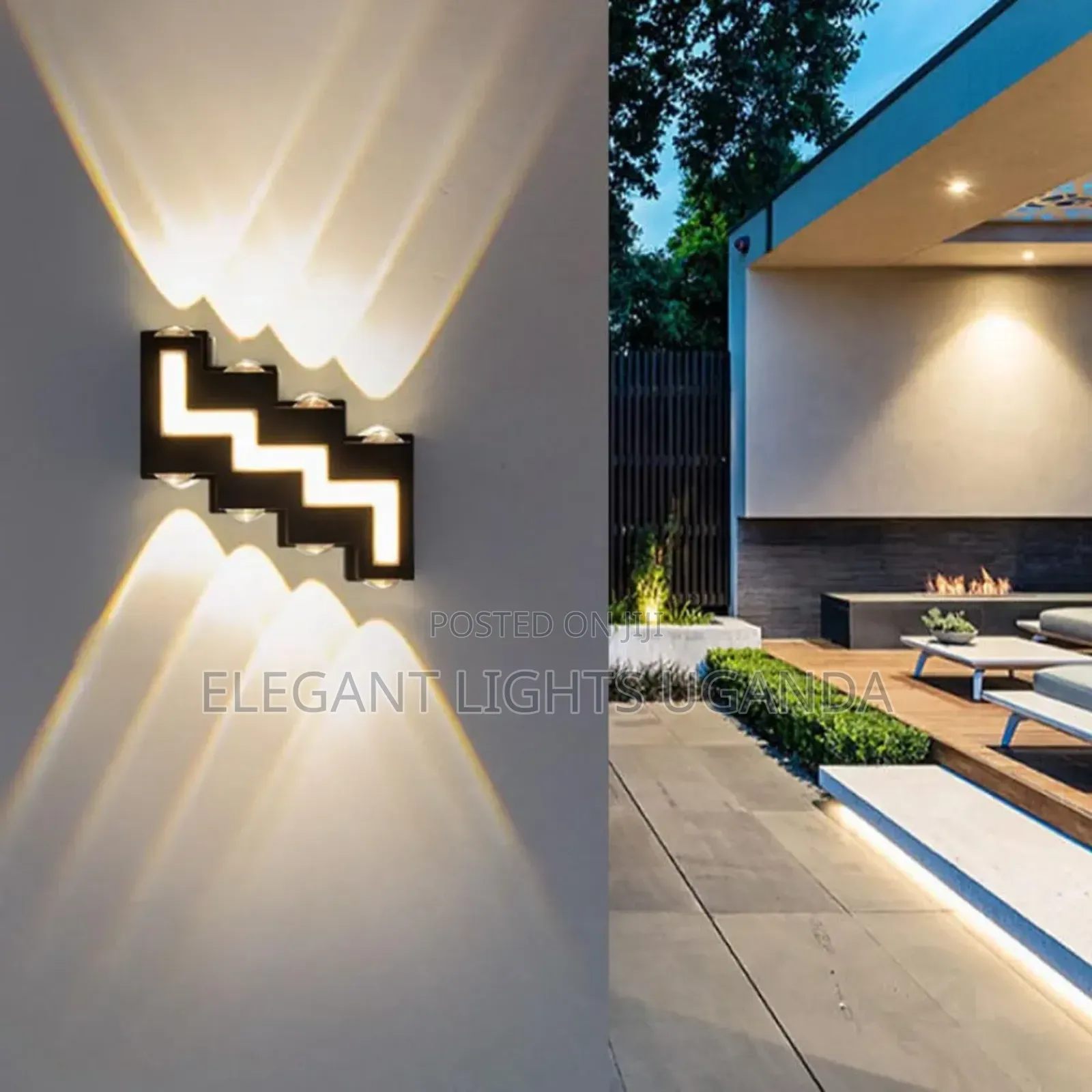 Wall Lamp K-Shape