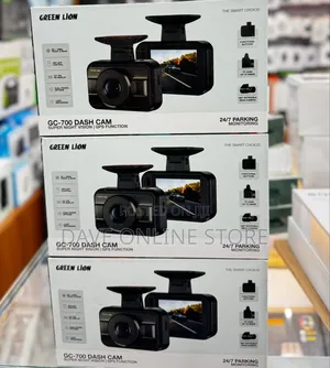 Green Lion Gc-700 Dash Cam With Super Night Vision GPS Function