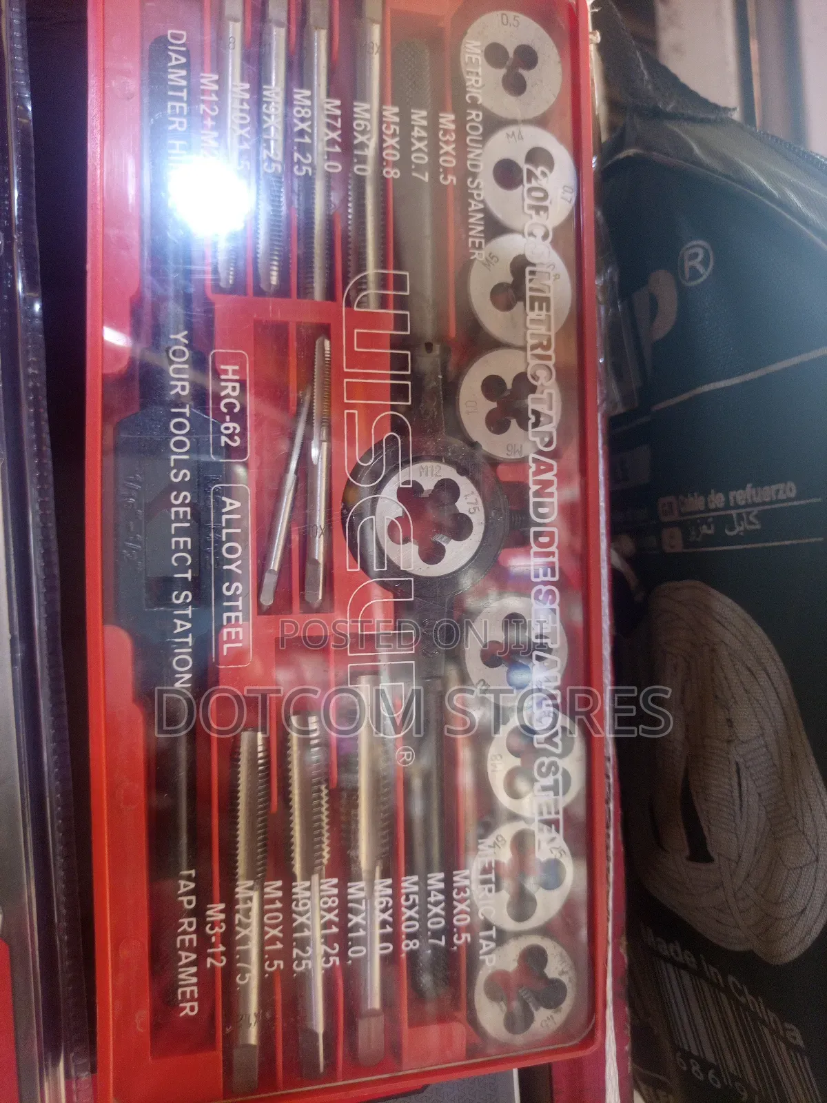 Wiseup Alloy Steel Metric Tap and Die Set.