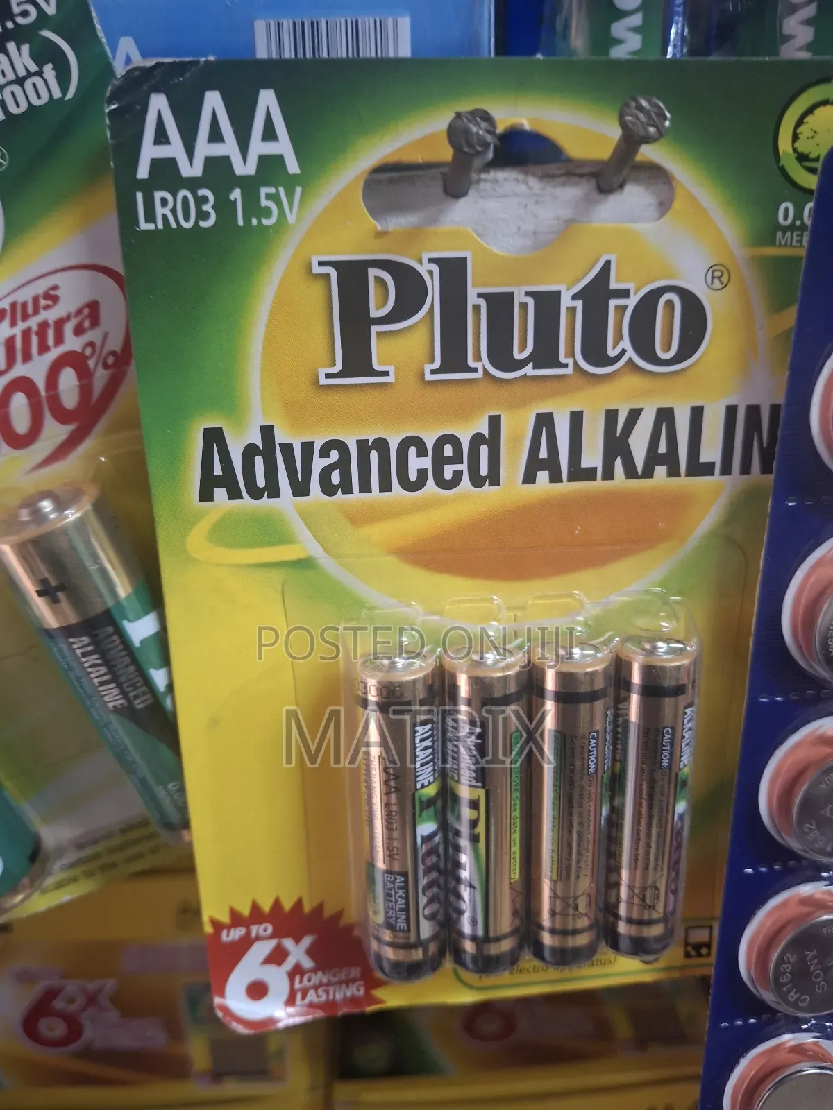 A Box of Pluto Advanced Alkaline Aaa 48- Non Rechargeable Batteries