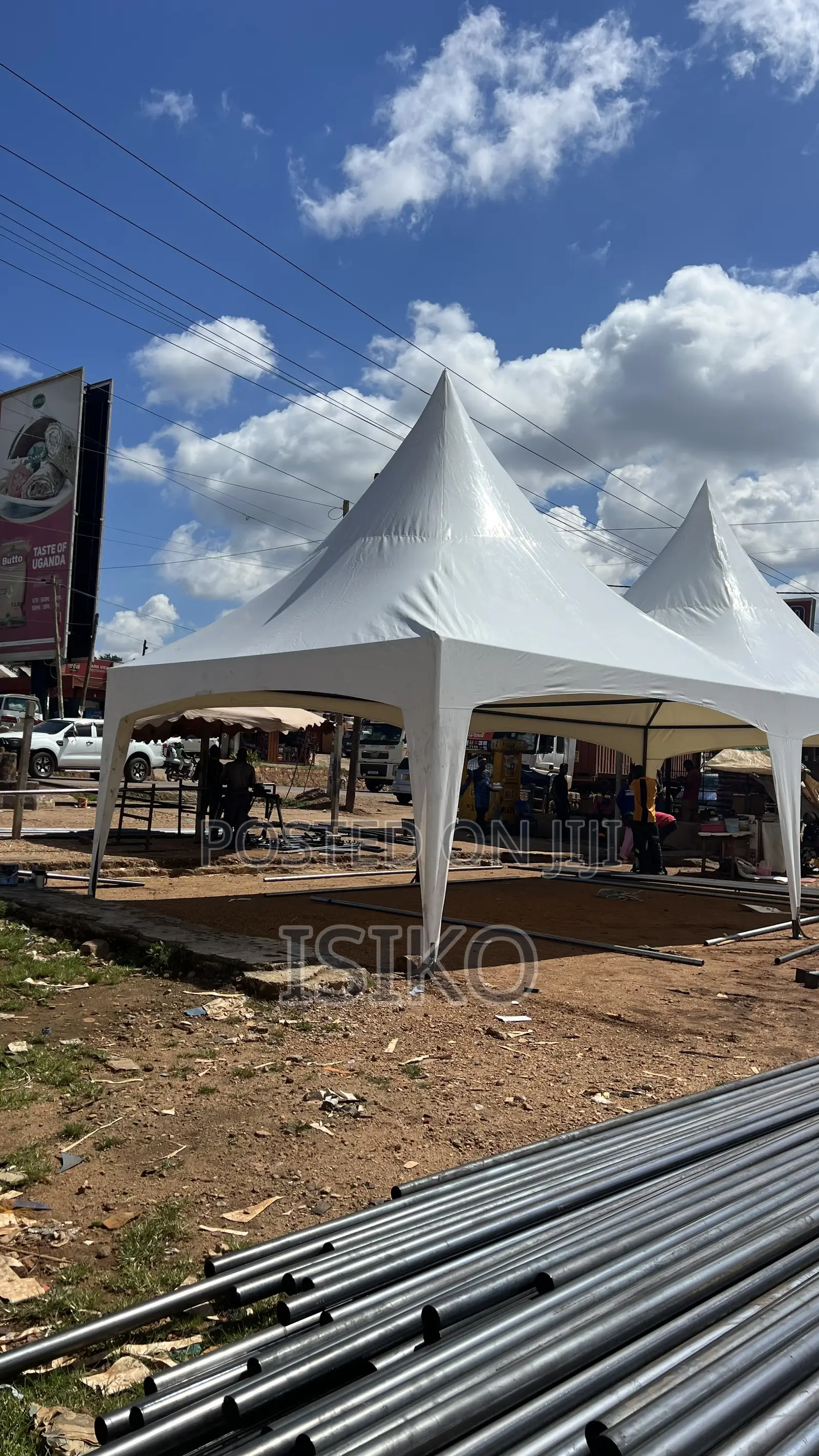 100 Seater Korean Material Butterfly Tent