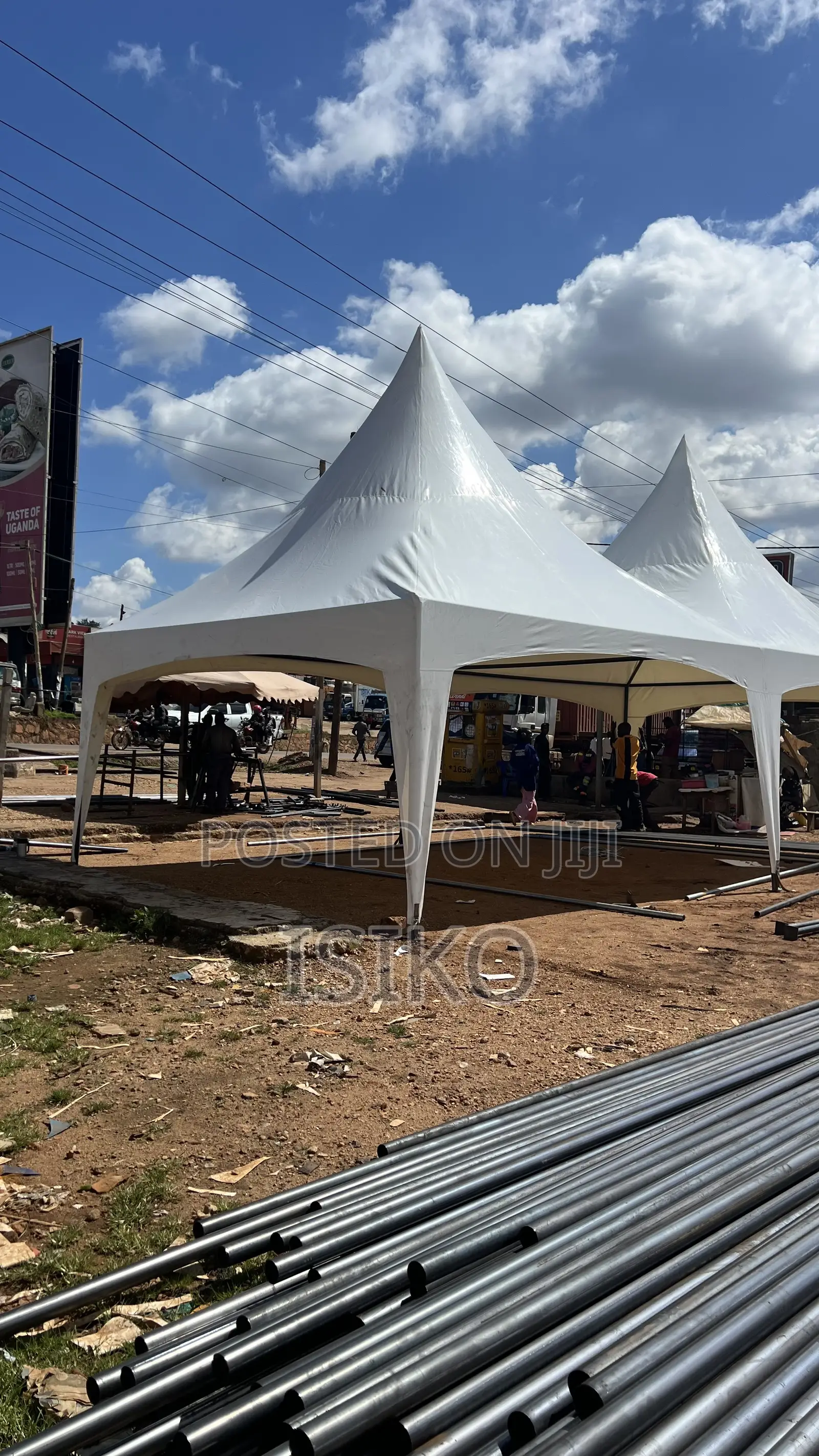100 Seater Korean Material Butterfly Tent